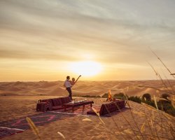 Complimentary two selective desert activities, 20% off on Spa & 10% off on other activities